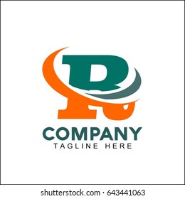 R Letter Identity. Real Estate , Property and Construction Logo design for business corporate sign . Vector Logo .