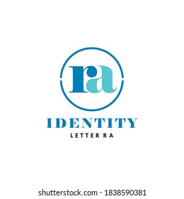 R A Letter Or Initial Logo Design