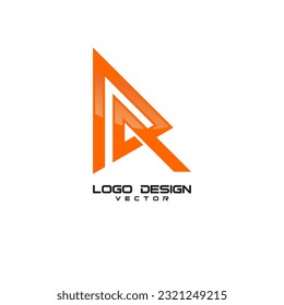 R letter Linear Logo Template Vector