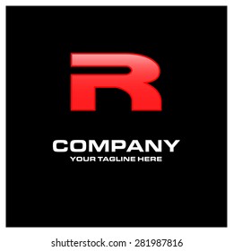 r Letter logo