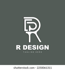 R Letter Logo, Alphabet Vector, Initial R Product Brand Logotype Design