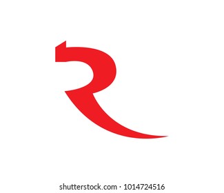 R Letter Logo Business Template Vector icon