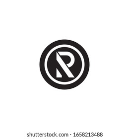 R Letter logo business template vector icon