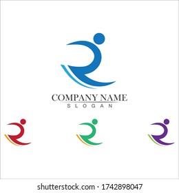 R Letter Logo Business Template Vector icon