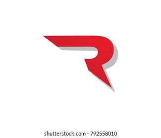 R Letter Logo Business Template Vector icon