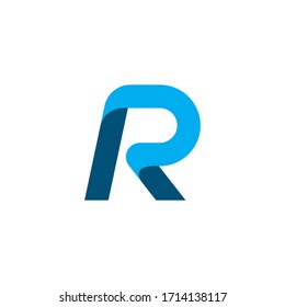 R letter logo business vector template