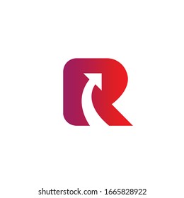 R Letter Logo Concept and Logotype