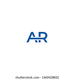 A R letter logo design