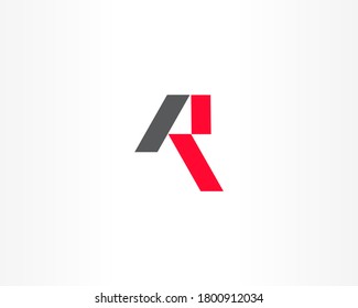 Concepto de diseño de logotipo de letra R