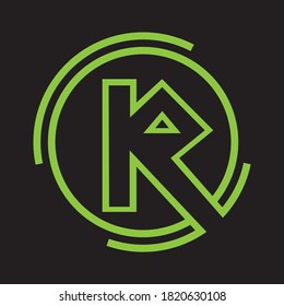 R Letter Logo Design Creative Icon Modern Letters Vector Logo