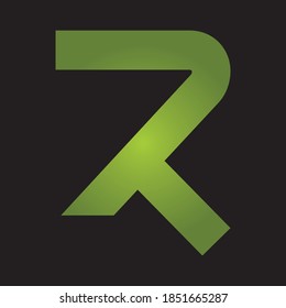 R Letter Logo Design Creative Icon Modern Letters Vector Logo
