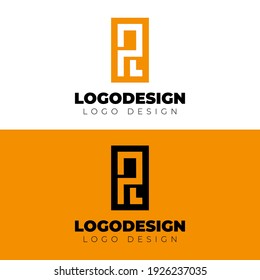 diseño de logotipo de letra plantilla de vector de logotipo creativo
