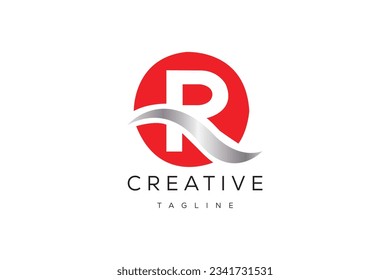 R Letter Logo Design. Creative Modern R O Letters icon vector Illustration.
