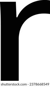 r Logo-Design-Element für Buchstaben