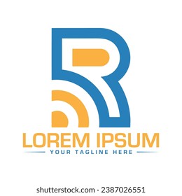 R Letter Logo Design Professional Logo Design Creative and Modern