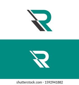 R letter Logo Design Template, R letter