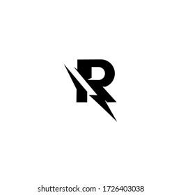 R Letter Logo Design Template