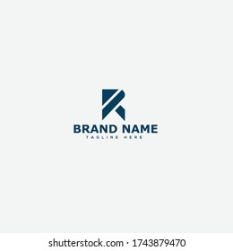 R Letter Logo Design Template Vector