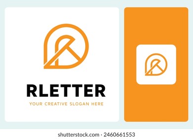 R Letter Logo Design Template