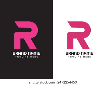 R Letter Logo Design Template