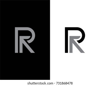 R Letter Logo Design Template Element
