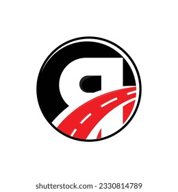 R Letter Logo Design, Vector Symbol Illustration, Alphabet Brand Logotype Design