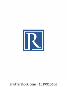 R Letter Logo Icon 005