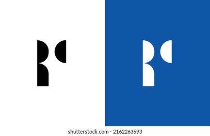 R Letter Logo, r logo icon vector for business