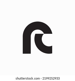 R Letter logo icon vector image