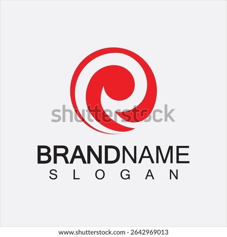 R letter logo, Letter R initials creative logo design