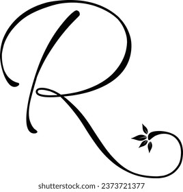 R letter logo modern design