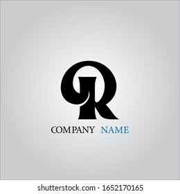 Logotipo de letra R con un bonito fondo blanco.Icono de letra R.Diseño de letras R.R