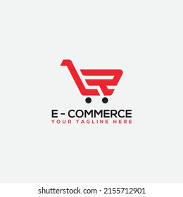 R Letter Logo, Online Shopping Logo.