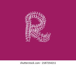 R letter logo sign style