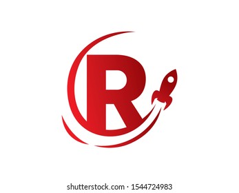 R Letter logo or symbol template design
