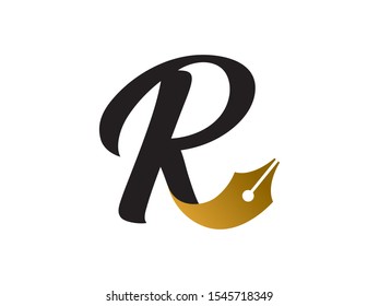 R Letter logo or symbol template design