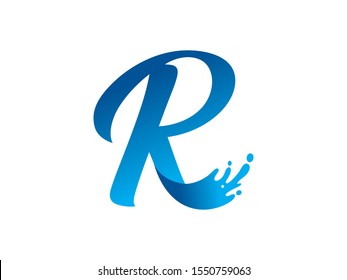 R Letter logo or symbol template design