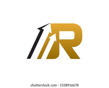 R Letter logo or symbol template