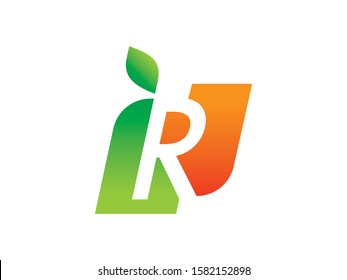 R Letter logo or symbol template design