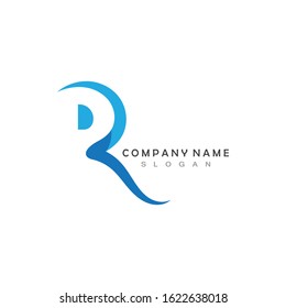 R letter Logo and symbol template illustration icon