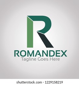 R Letter Logo Template