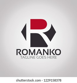 R Letter Logo Template