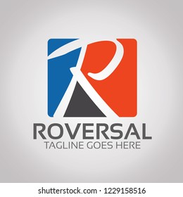 R Letter Logo Template