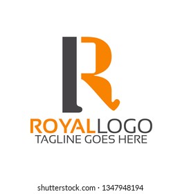 R Letter Logo Template
