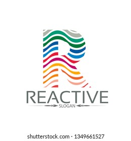 R Letter Logo Template