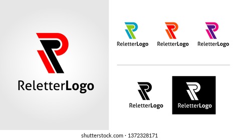 R Letter Logo Template