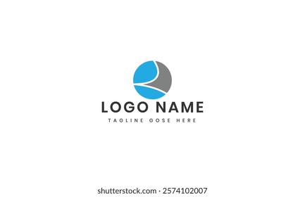 r letter logo template with abstract