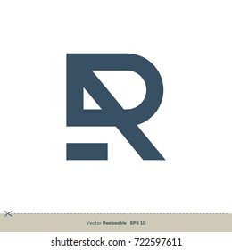 R Letter Logo Template Illustration Design. Vector EPS 10.