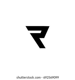 r letter logo vector