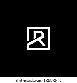 R letter logo vector abstract